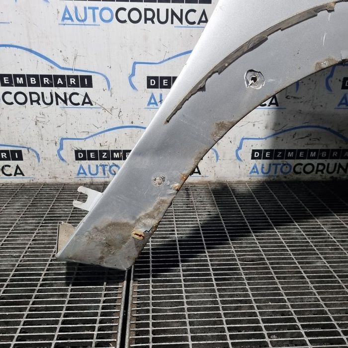 Aripa Dreapta Fata Dacia Sandero 2 Stepway 2012 - 2016 4 Usi PLATINUM SILVER Ted69 ...