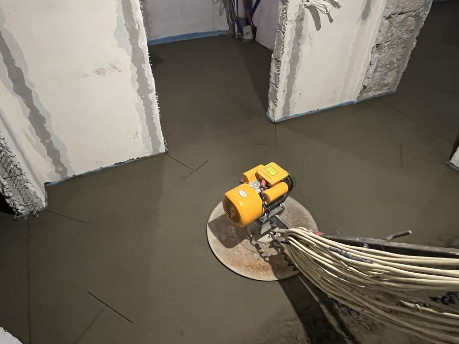 Стяжка пола полусухая стяжка