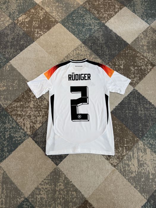 Мъжка футболна фланелка GERMANY - Rudiger 2024