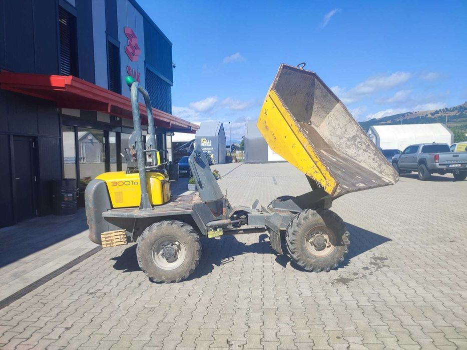 Dumper Wacker Neuson 3001 3 tone cu bena rotativa