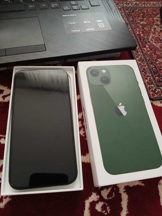 Айфон 13 зеленый 128GB