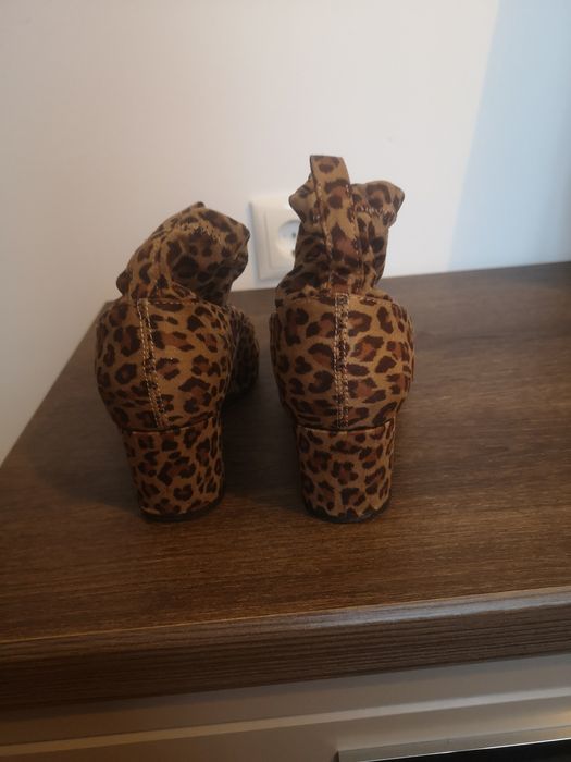 Botine animal print mar. 37