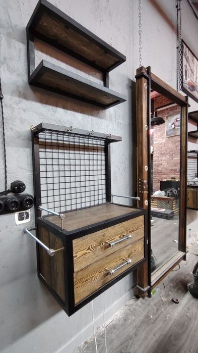 Лофт мебель. Настоящий лофт