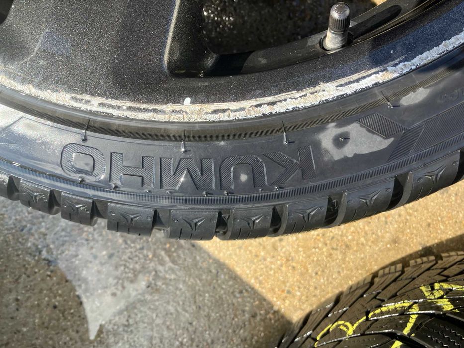 джанти 18 цола, 5по112 VW с нови зимни гуми