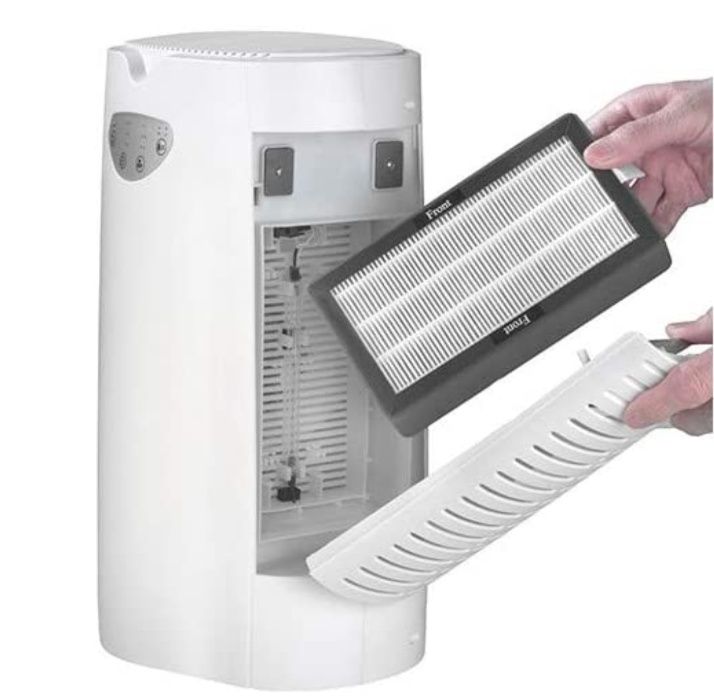 Purificator aer 5 in 1 Eurom cu filtru HEPA+IONI+UV, 40 mp