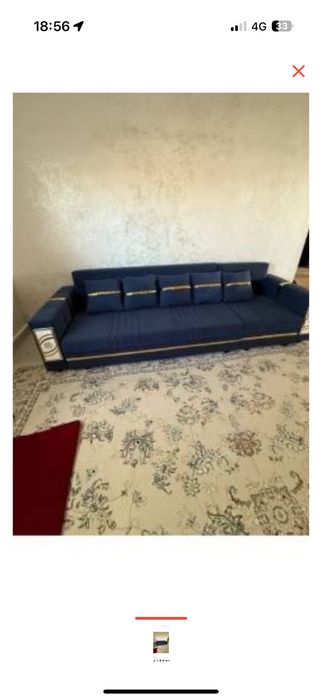 Диван прямой раскладной 3 м. 100000