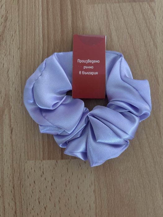 Лилаво ластиче от сатен на Doppelherz