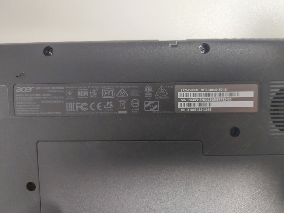 De vânzare laptop Acer an fabricație 2018