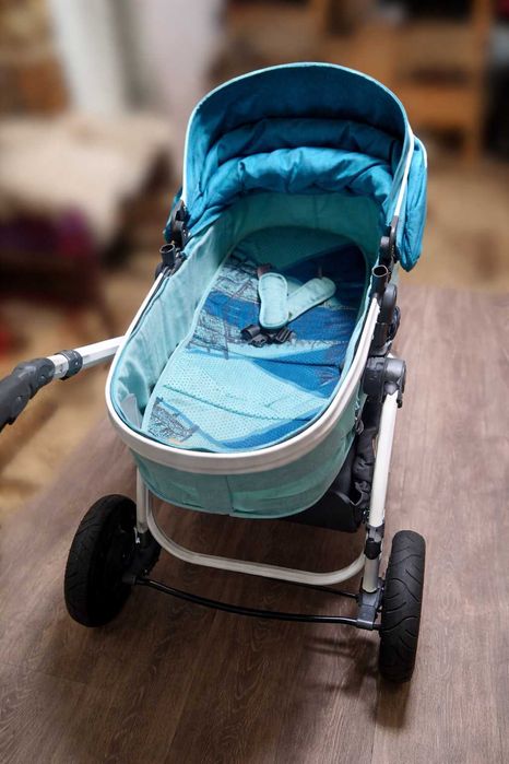 Cărucior combinat Lorelli Aurora, Aquamarine  London-de vanzare