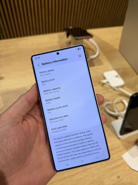 **ATS GSM**Samsung S25 Ultra 512Gb/Baterie 100%/Fact+Gar 12 luni