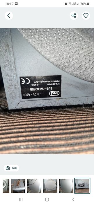 Subwoofer  second hand