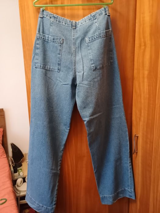 Jeans Zara,talie înaltă,clasici