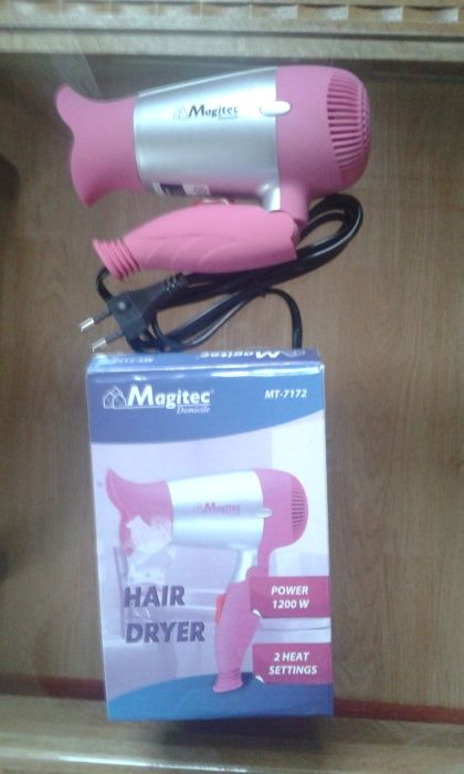 Uscator de par nou 220V pentru acasa sau de voiaj