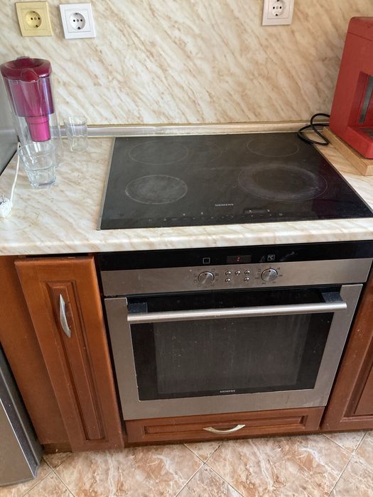 Работещ Печка и котлони вградени Siemens, абсорбатор Faber