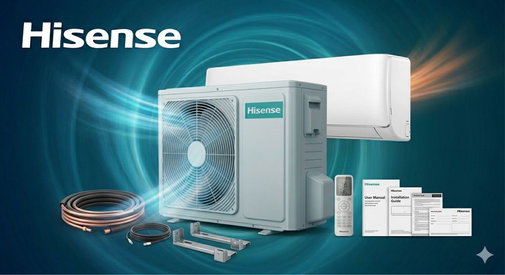 Кондиционер HISENSE Dc Invertor/R32/PTC HEATER/A++/GMCC + доставка
