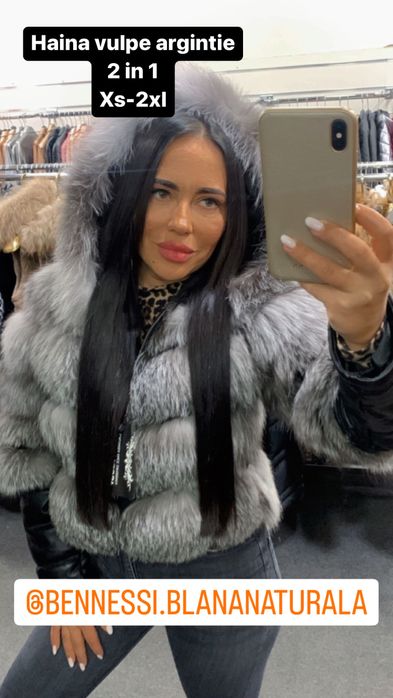 Haine din blana naturala calitate premium