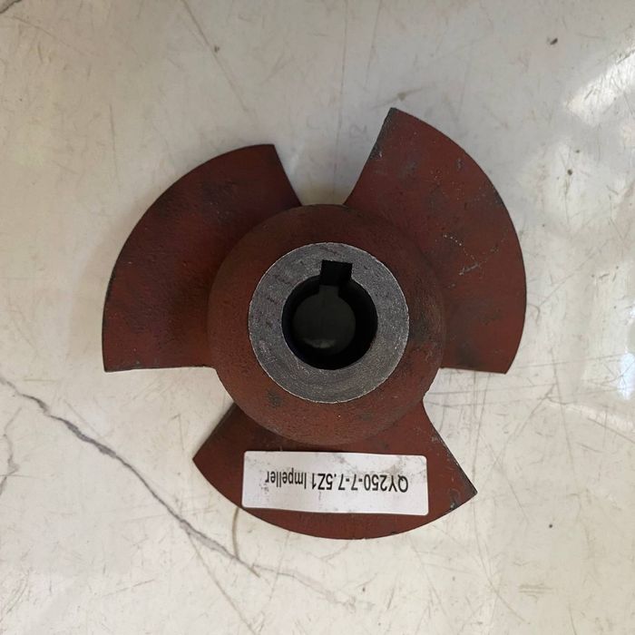 QY250-7 shimge nasos krilchatkasi крилчатка крыльчатка чугун
