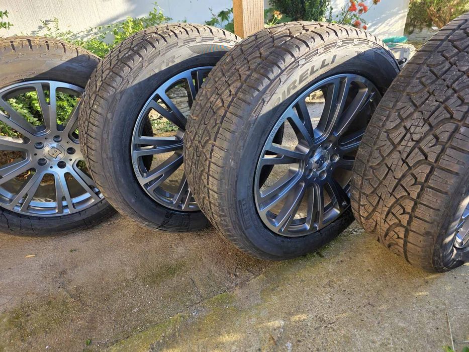 Джанти с чисто нови гуми brabus