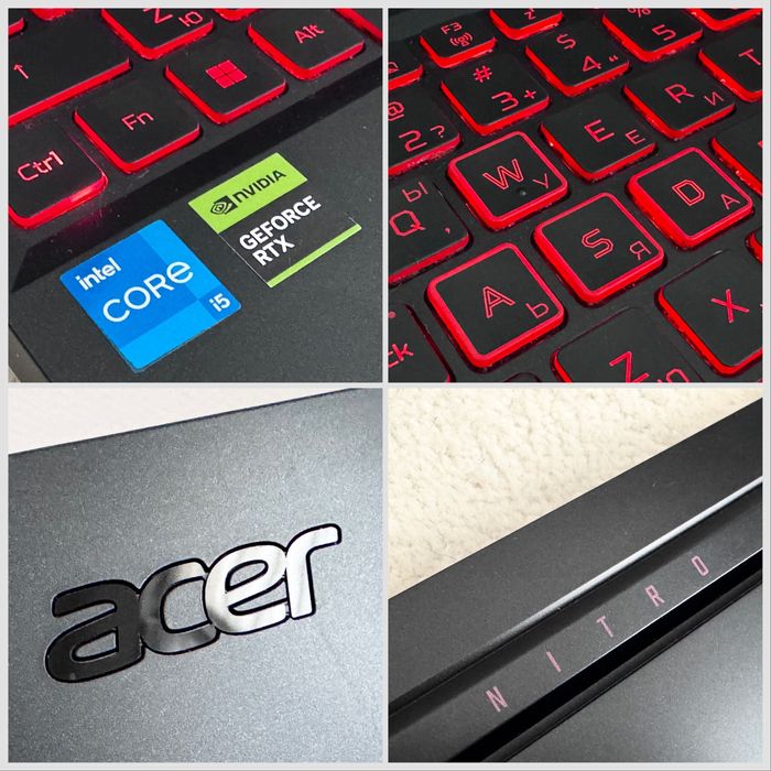 RTX 3050 / i5 12450H / 15.6 144Hz / 512GB / 16gb / Acer NITRO