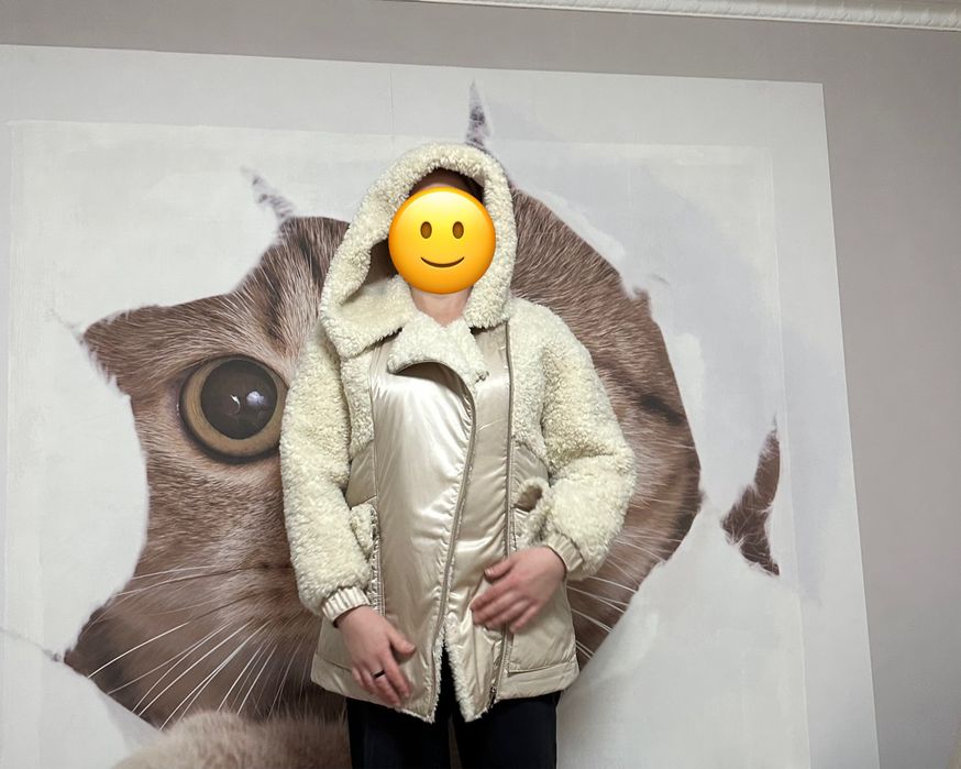 Продам куртку натуральный мех овчина