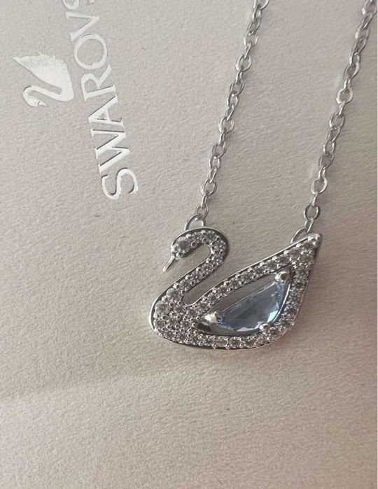 Lănțișor Swarovski Swan / Lebădă - nou, în cutie