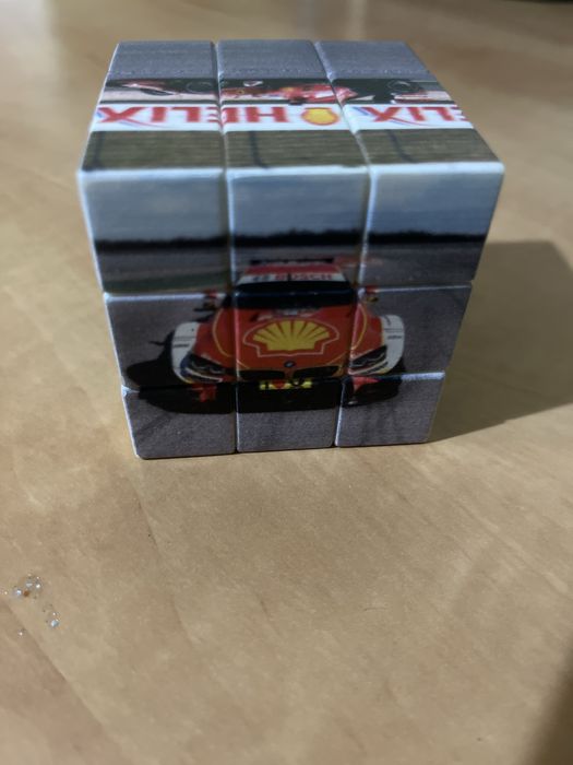Кубик рубик 3 на 3 с рисунками компании “Shell”