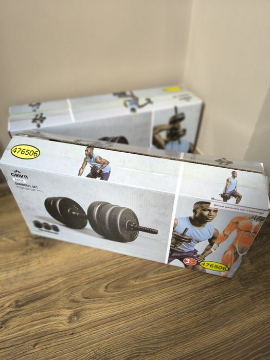 Комплект Дъмбели Crivit Basic 2x10 кг.