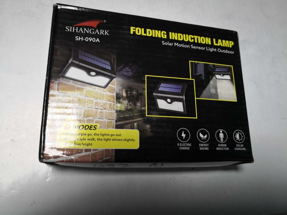 Lampa solara pliabila cu leduri