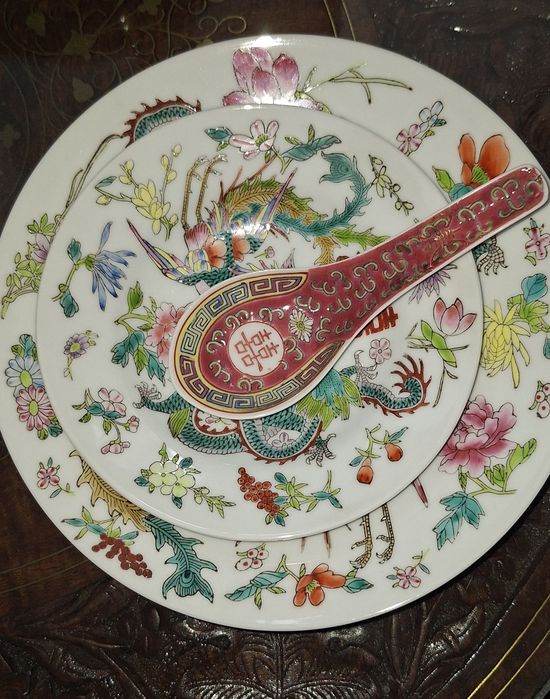 Set portelan dragoni