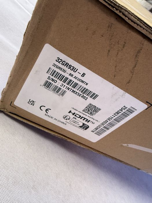 Monitor LED Gaming LG UltraGear 32GR93U-B Pridus Nou