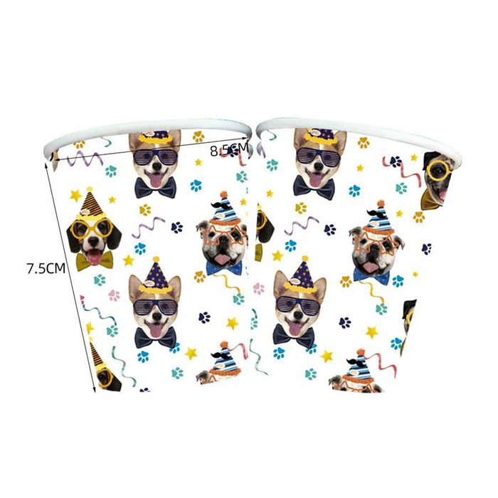 Парти аксесоари за рожден ден на домашен любимец: Чаши, Чинии и др.