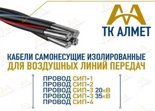 Провода (кабеля) - сип 2, сип 3, сип 4, ас, пвс. Только оптом.