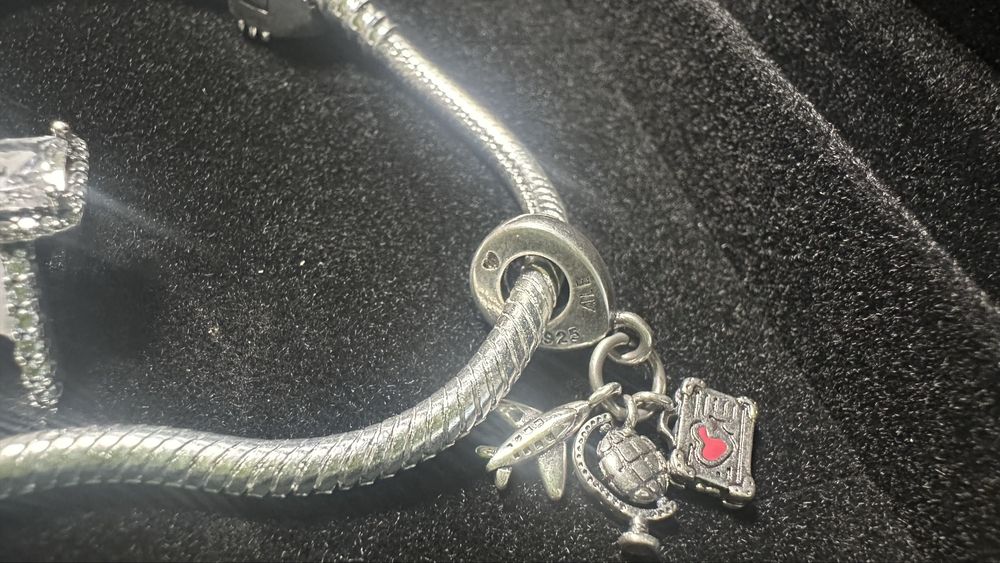 Set Pandora - Brățară + Charm + Inel