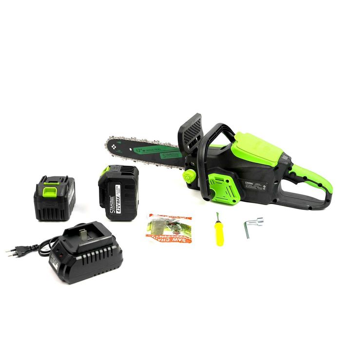 Акумулаторна резачка с автоматично смазване с 2 батерии 42V/10.0A