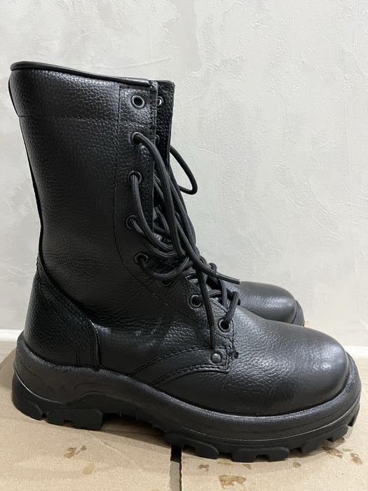 Продам кожаные берцы