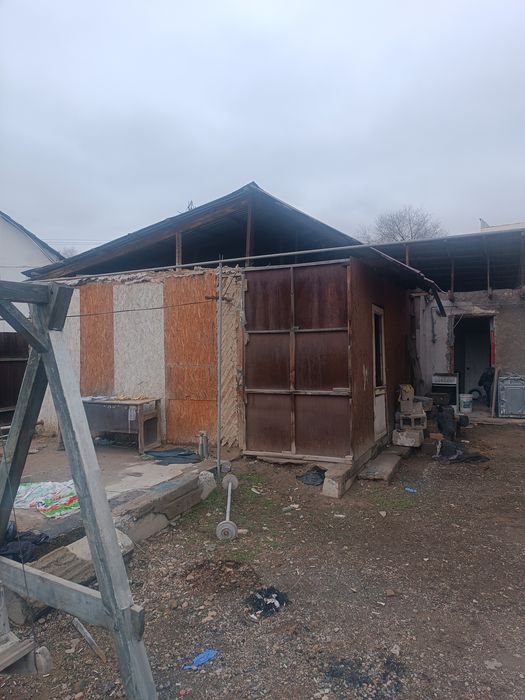 Каркас, каркасно камыш времянка