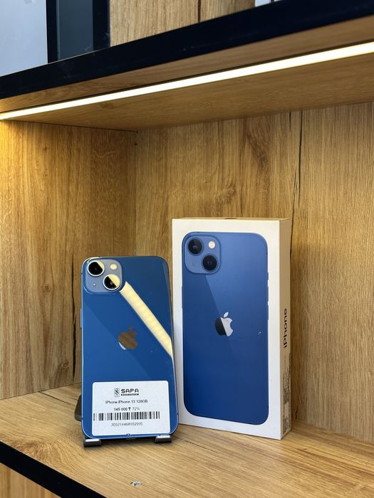 айфон 13 синий идеал