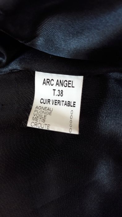 Palton piele damă nr 38