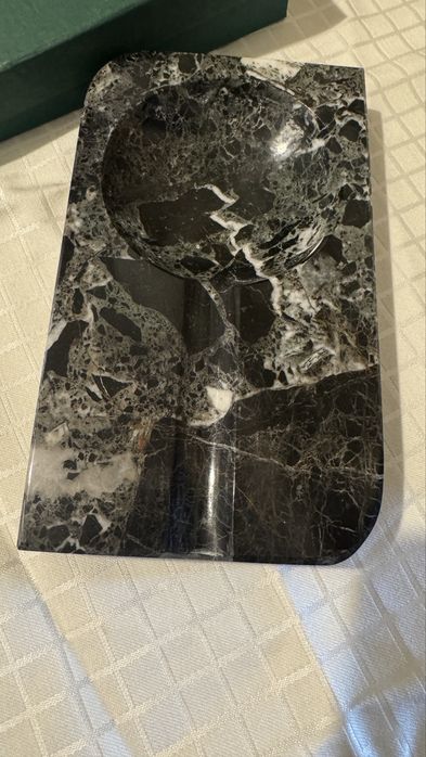 Пепелник за пура - мрамор - оникс