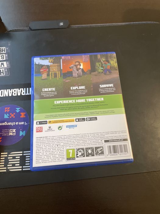 Minecraft игра за playstation 5 със tokenи