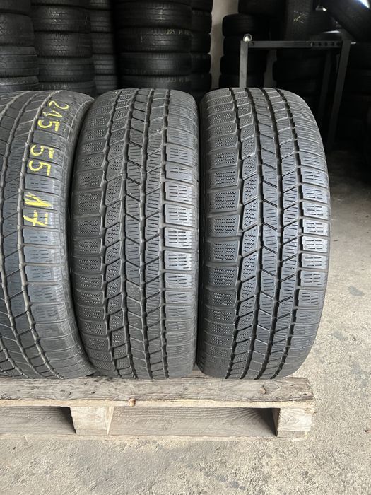4 anvelope de iarna 215/55/17 continental seal inside!