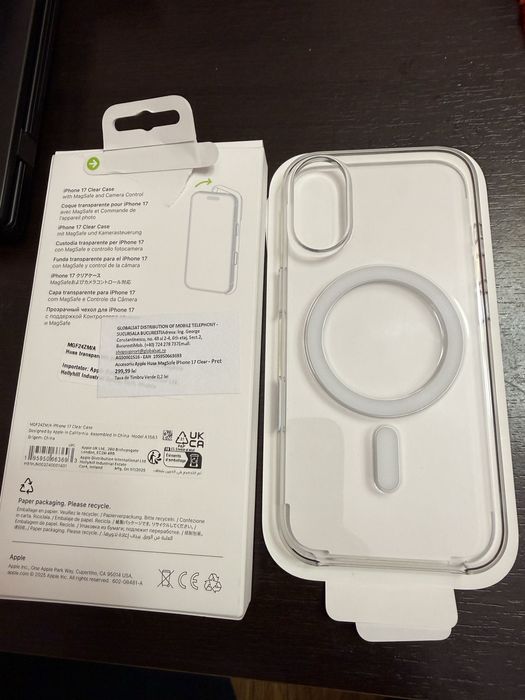 Husa iPhone  17 Clear Case - Magsafe
