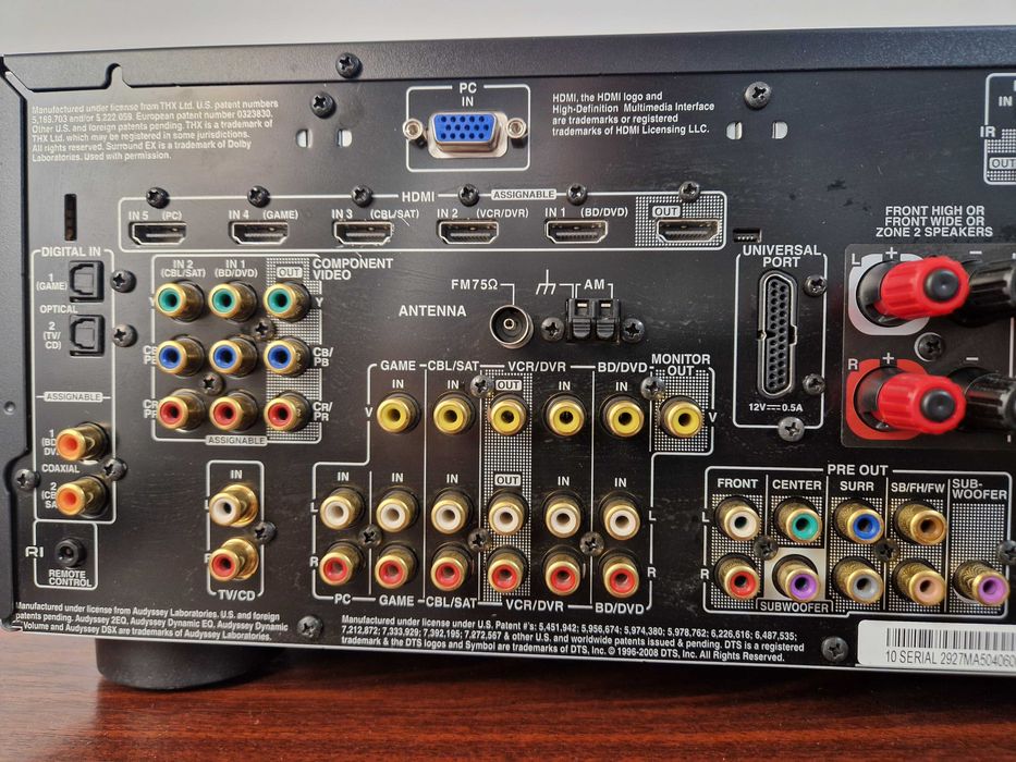 Integra DTR-30.2 Receiver AV 7.2 THX HDMI Complet