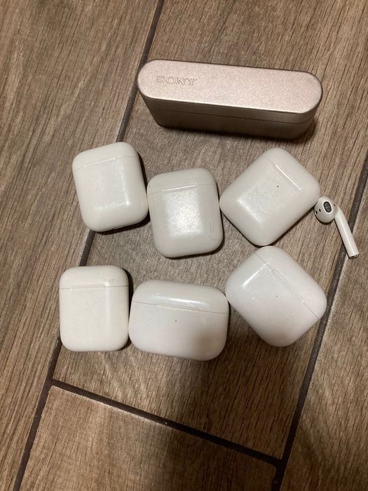 Lot căști Bluetooth Wireless Apple și Sony piese
