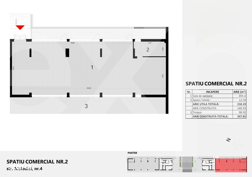 Spatiu Comercial, Zorilor, langa liceul Waldorf, 0% Comision