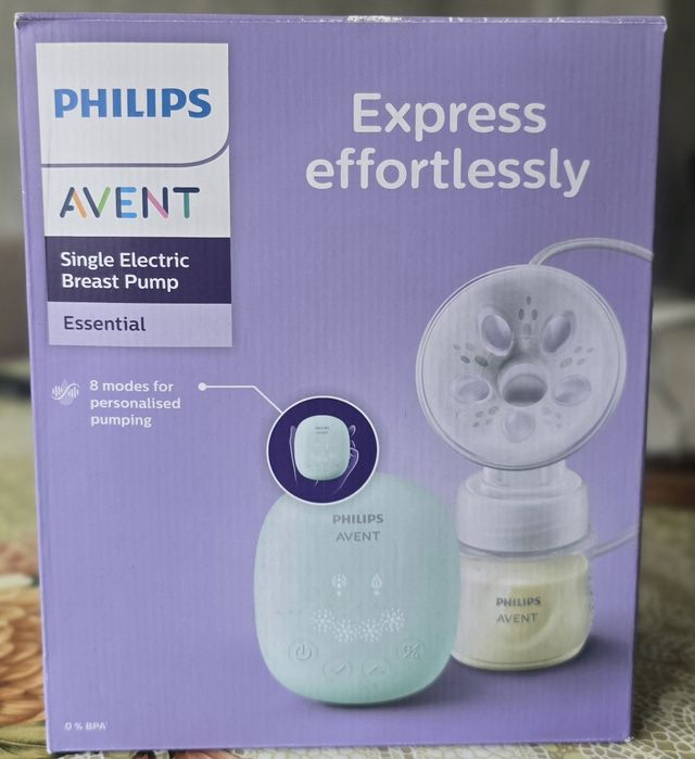 Комплект за кърмене помпа Philips Avent - Essential и подаръци
