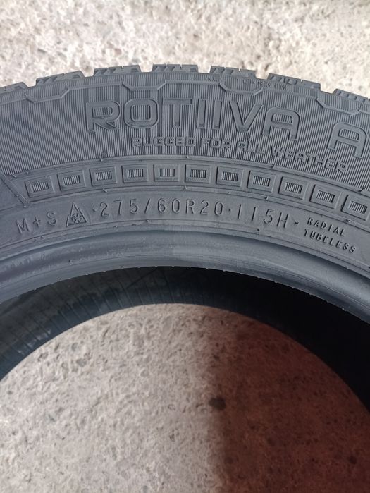 2 anvelope Nokian M+S 275/60 R20 dot 4419