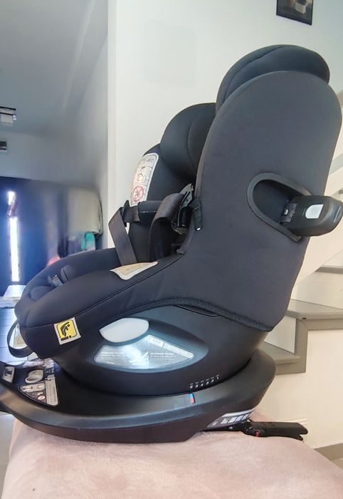 Scaun auto copii Joie i-Spin 360° E, 61 cm-105 cm, testat ADAC R129