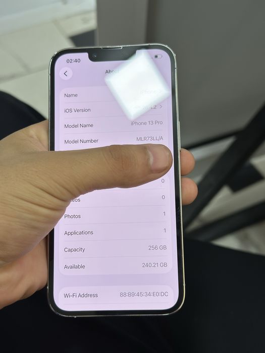 iPhone 13 pro  91% идиал