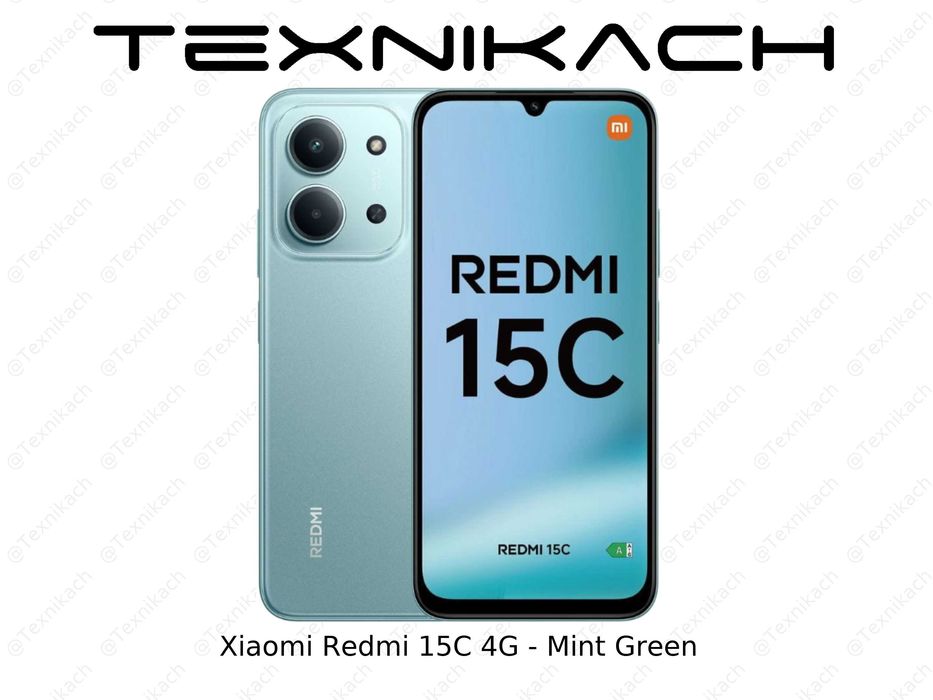 Новый • Xiaomi Redmi 15C 4G • 4/128Gb • 6/128Gb • 8/256Gb • Доставка